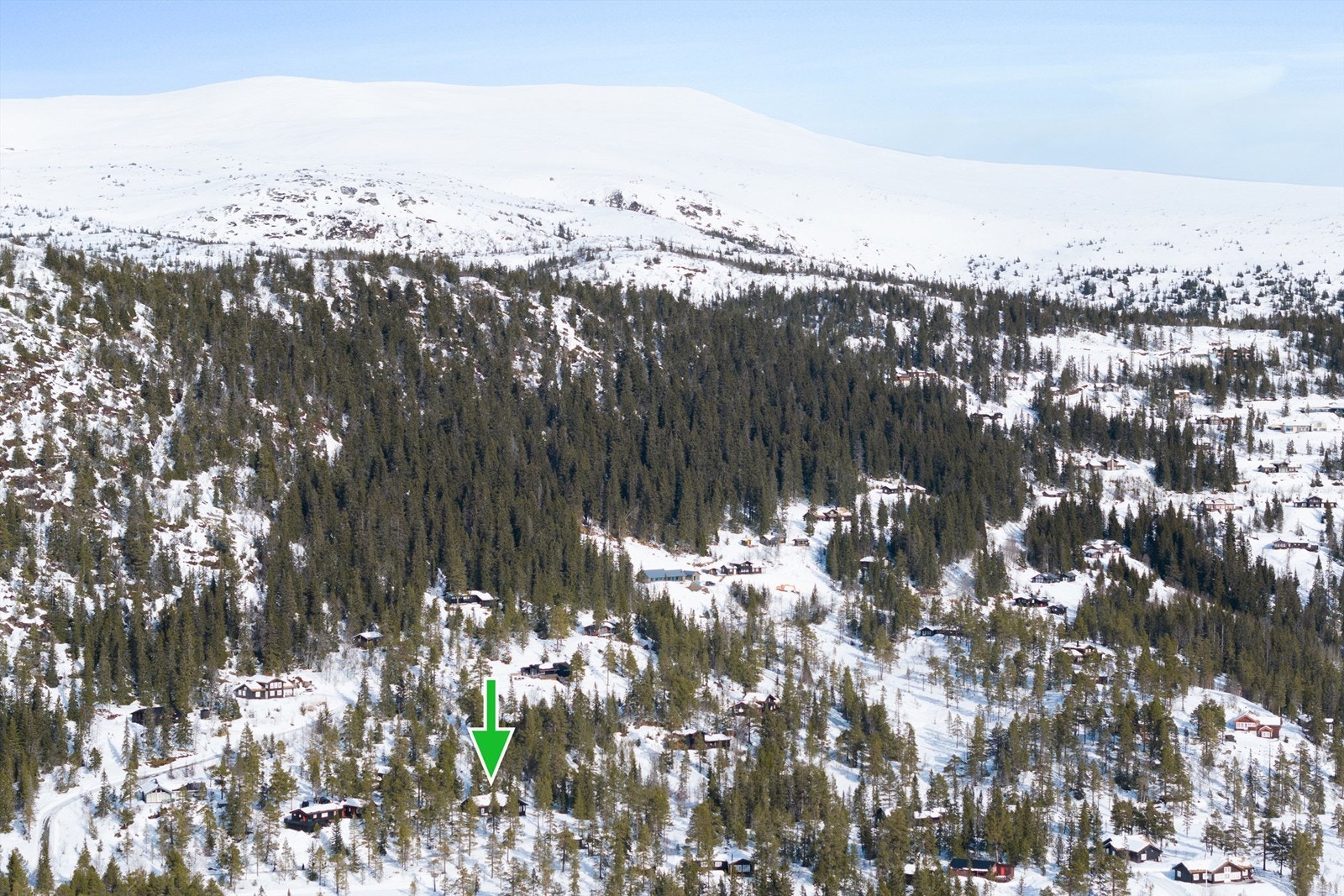 Dronebilde Galleribilde