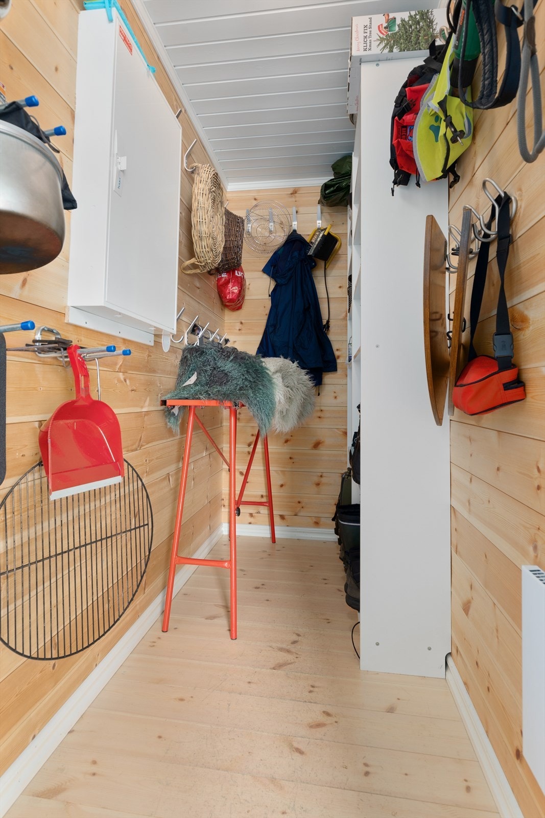 Smørebod. Her er også sikringsskap montert Galleribilde