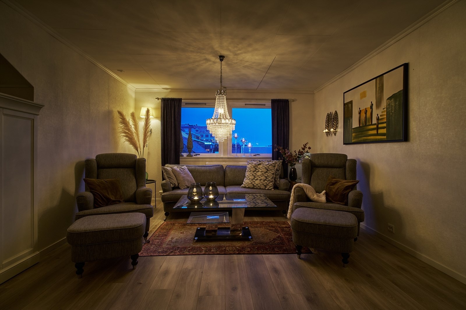 Her har man god plass til både sosialisering og avslapning. Galleribilde