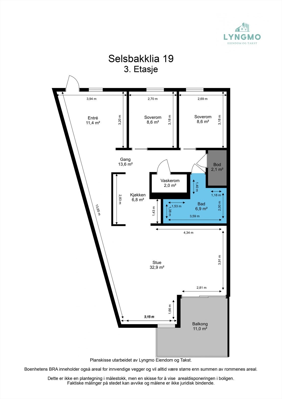 Planskisse Galleribilde