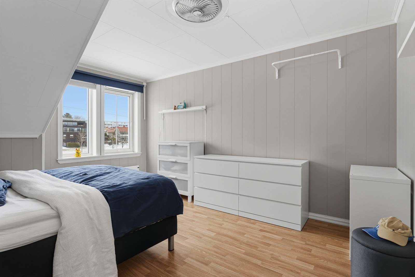 De øvrige soverommene egner seg også godt som barnerom, gjesterom eller et hyggelig hjemmekontor, alt etter behov. Galleribilde