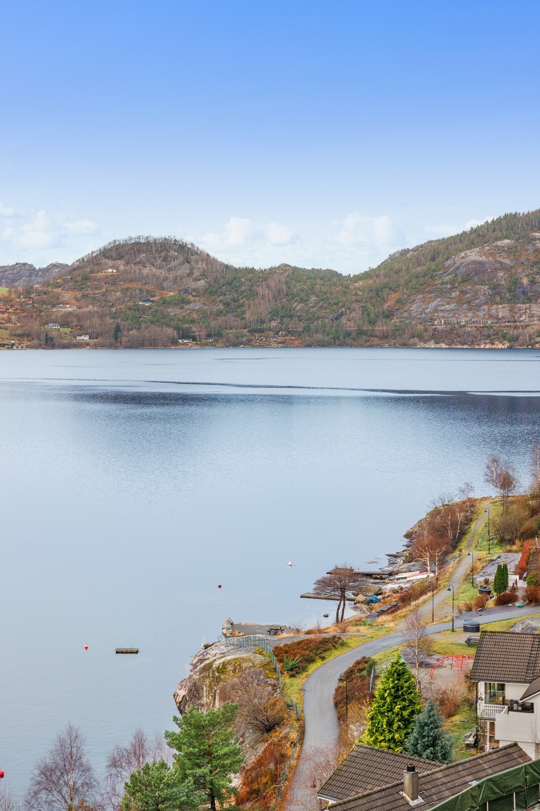 Strandpromenade for herlige turer både morgen og kveld. Galleribilde