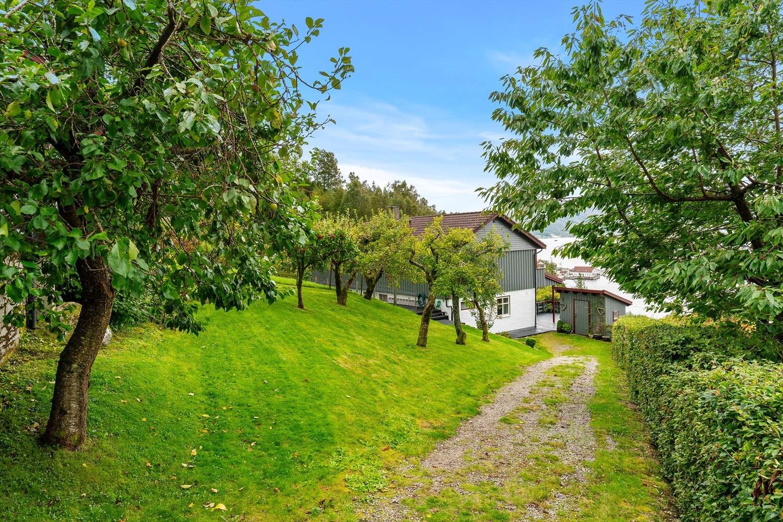 Bilder fra tidligere salg som viser sommerårstiden i Lysefjorden. Galleribilde
