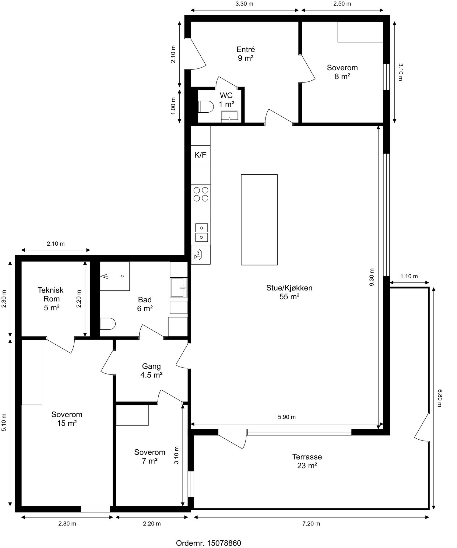 Planskisse - 1.etg. Galleribilde
