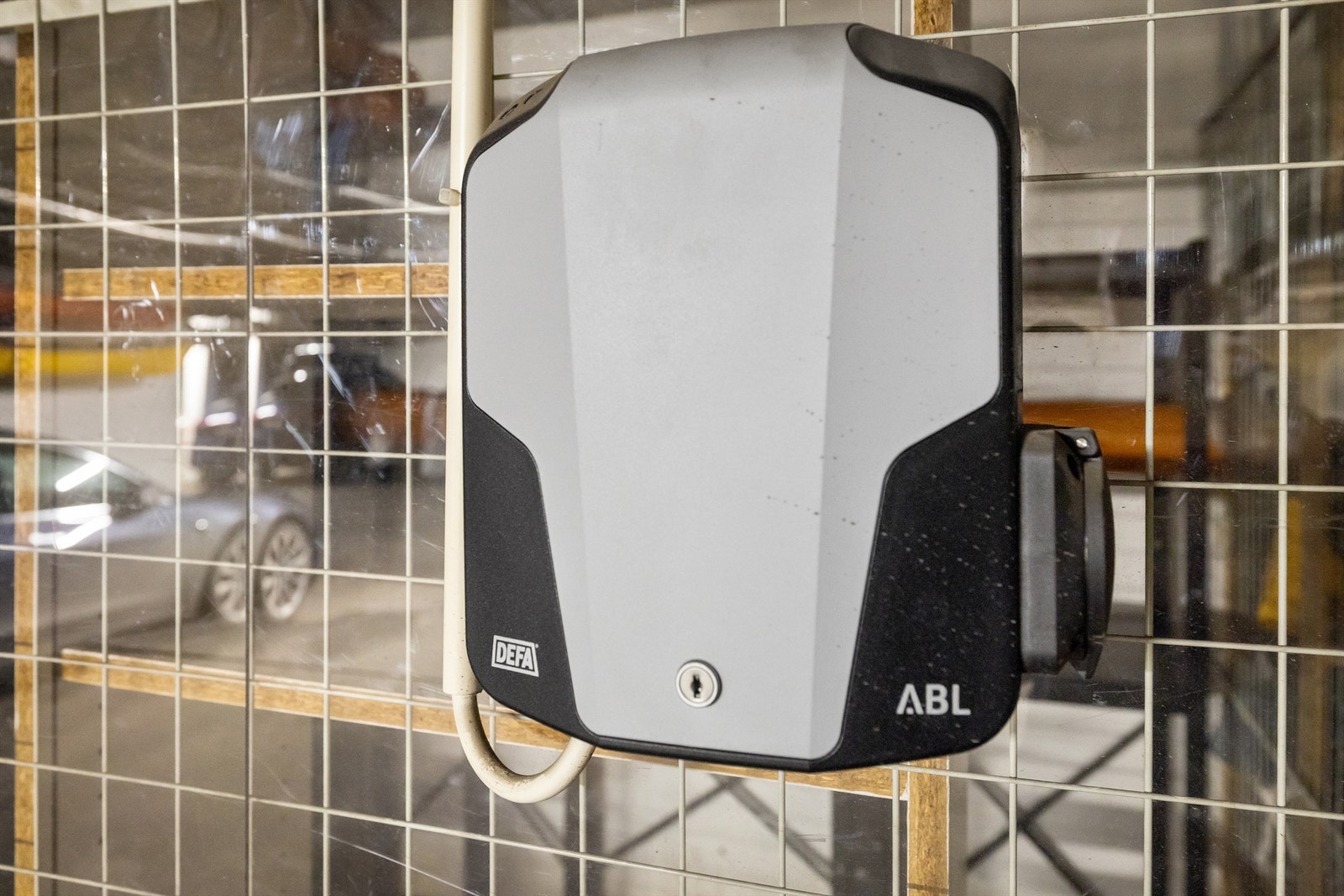 Plassen har elbillader Galleribilde