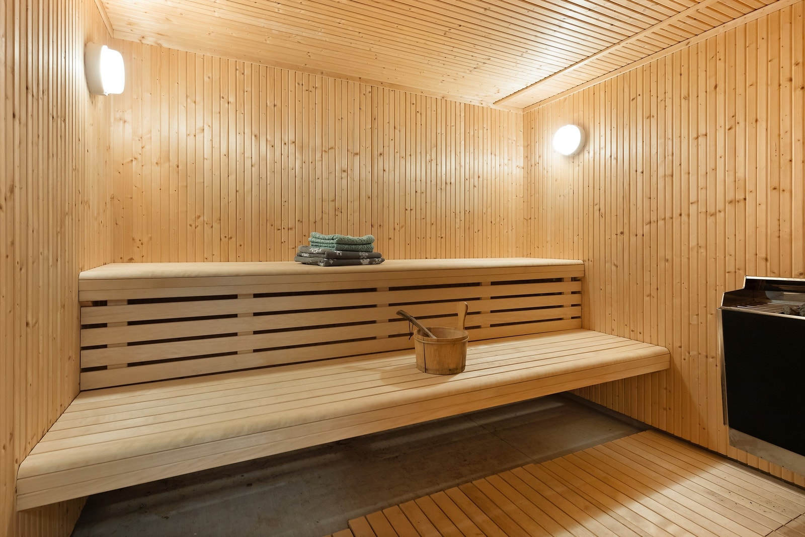 Årvollskogen har felles badstue Galleribilde