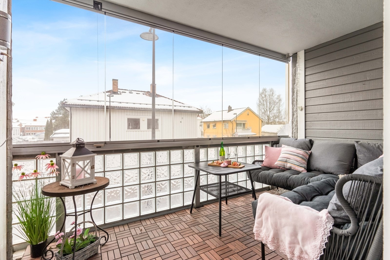 Her er det fin plass for å nyte late sommerkvelder Galleribilde