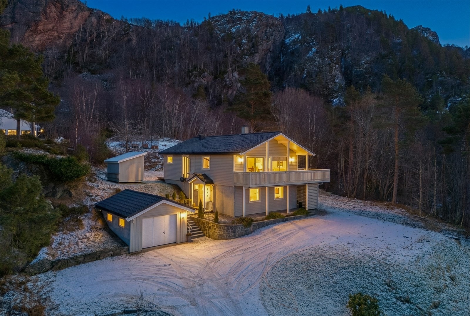 Velkommen til Bjørnvikveien 38! Foto: Interiørfoto Galleribilde