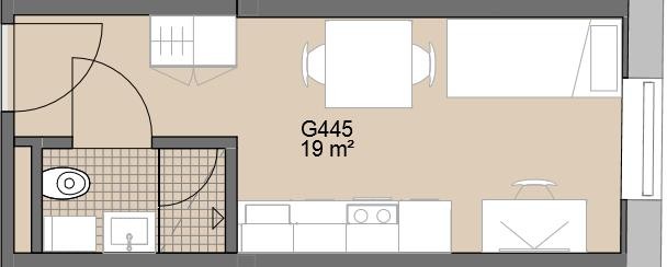 Leiligheten er kun for studenter Galleribilde