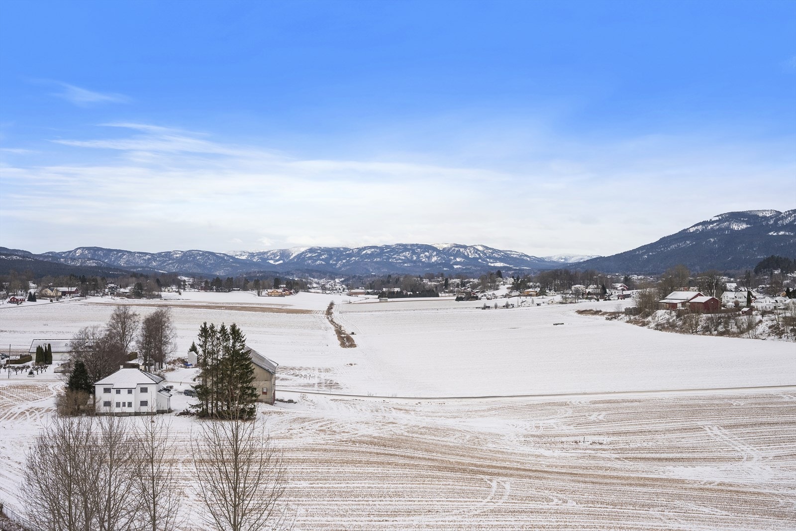 Fantastisk utsikt fra syd til nord Galleribilde