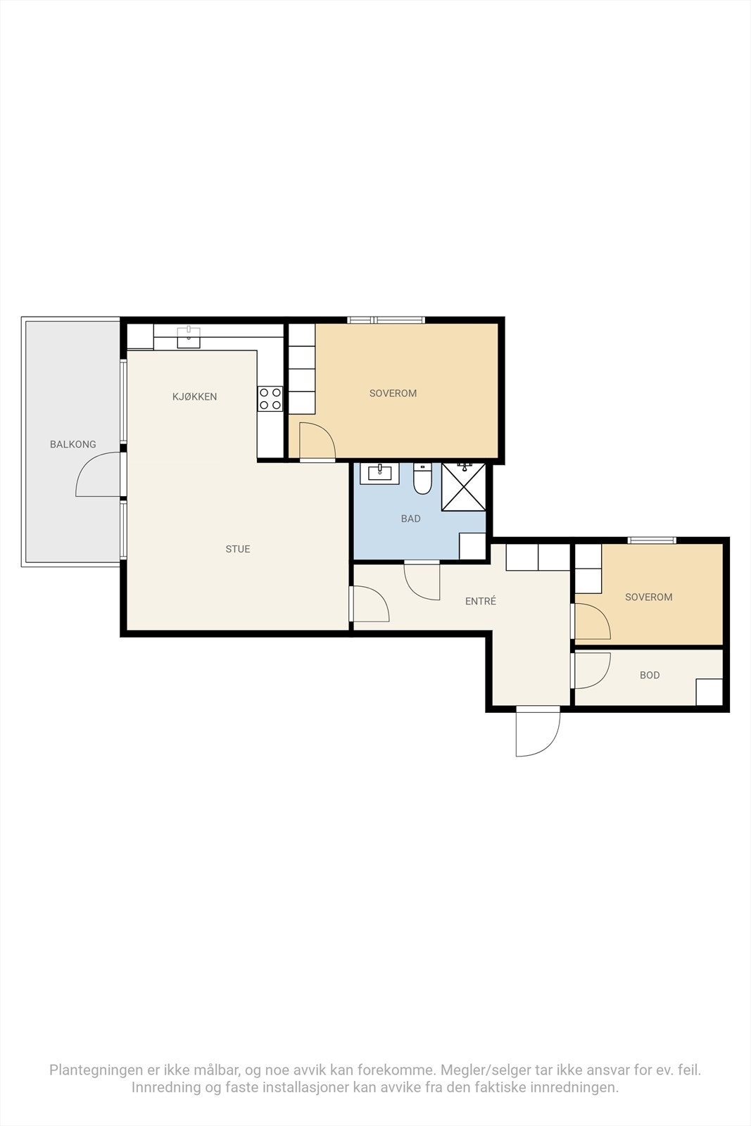 Plantegning. Galleribilde