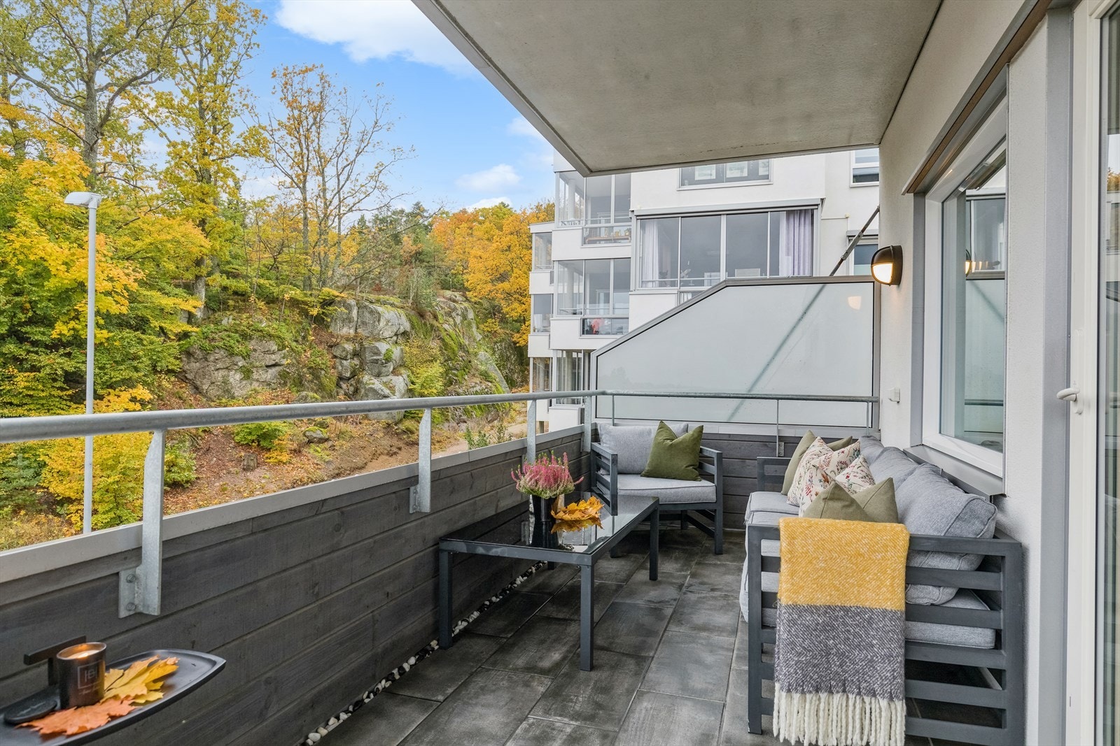 Balkongen er på 10 m² og har gode møbleringsmuligheter. Galleribilde