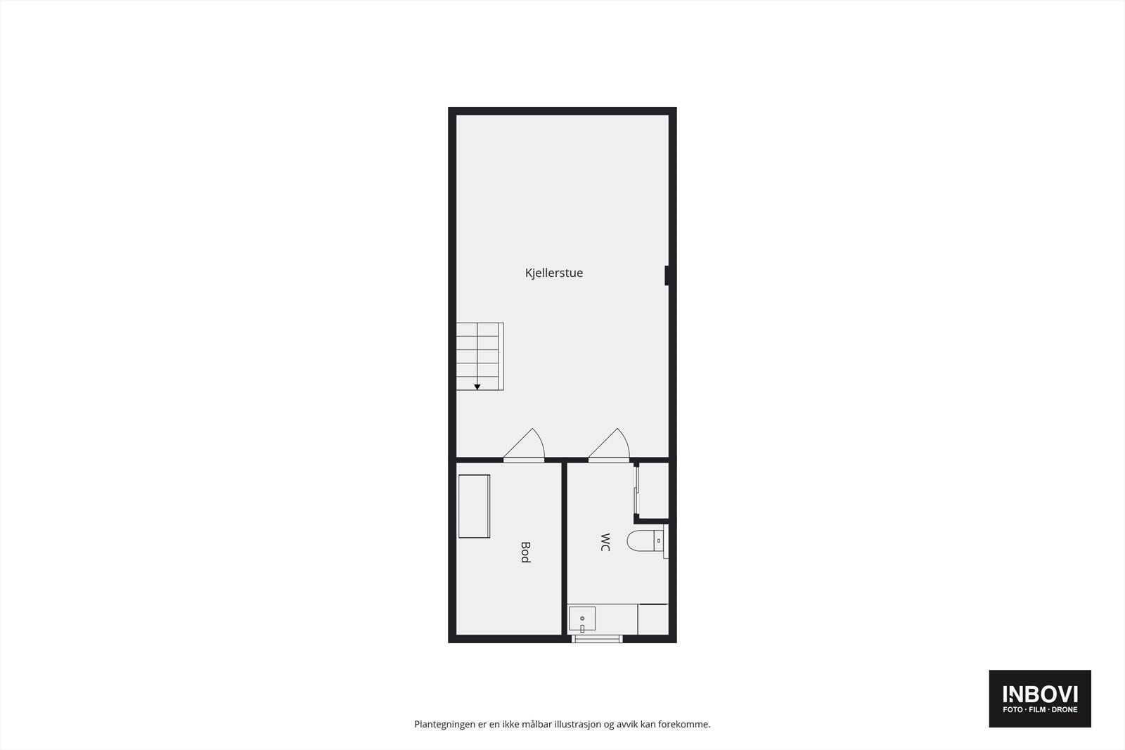 Plantegning kjeller Galleribilde