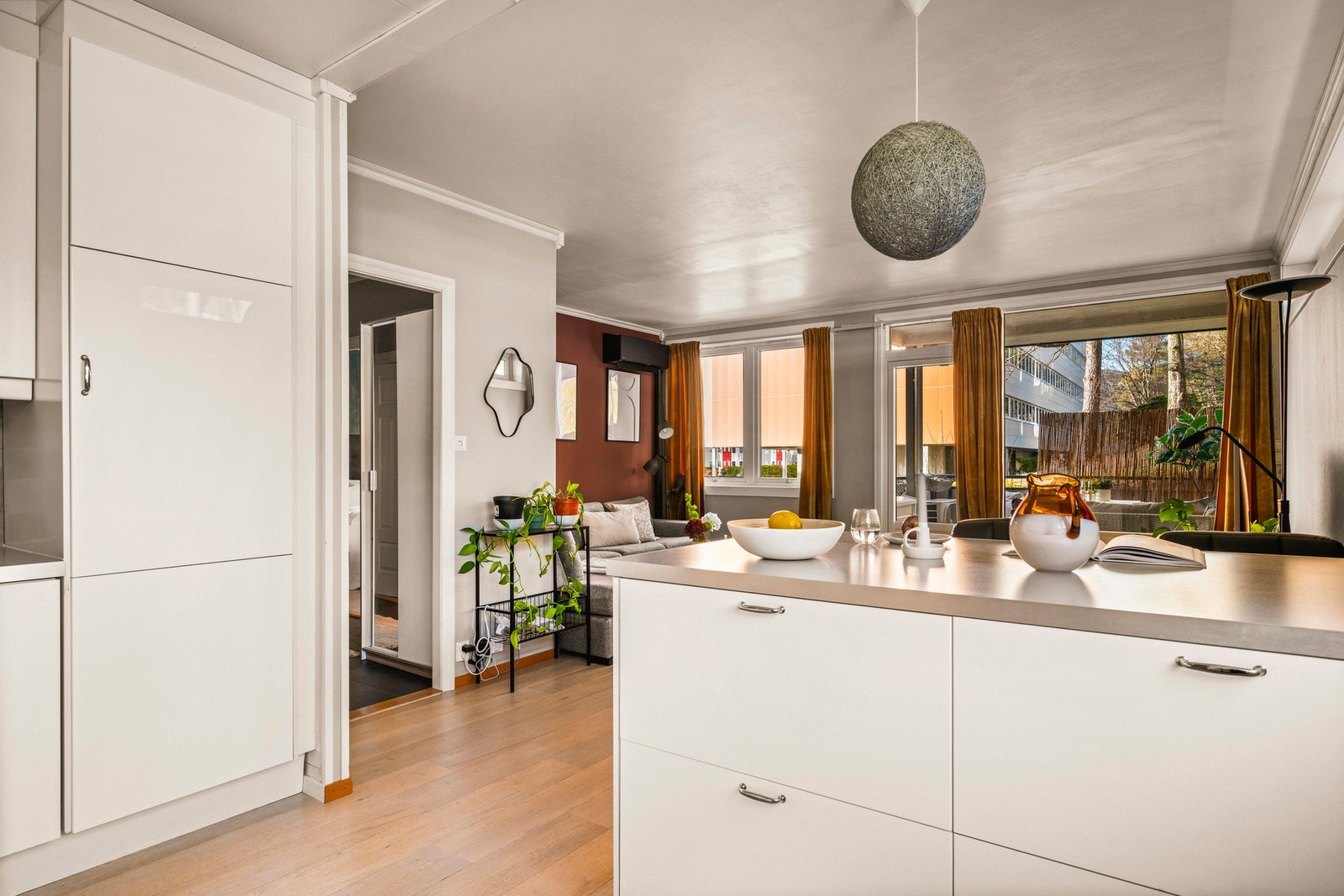 Et sosialt samlingspunkt ved besøk. Galleribilde