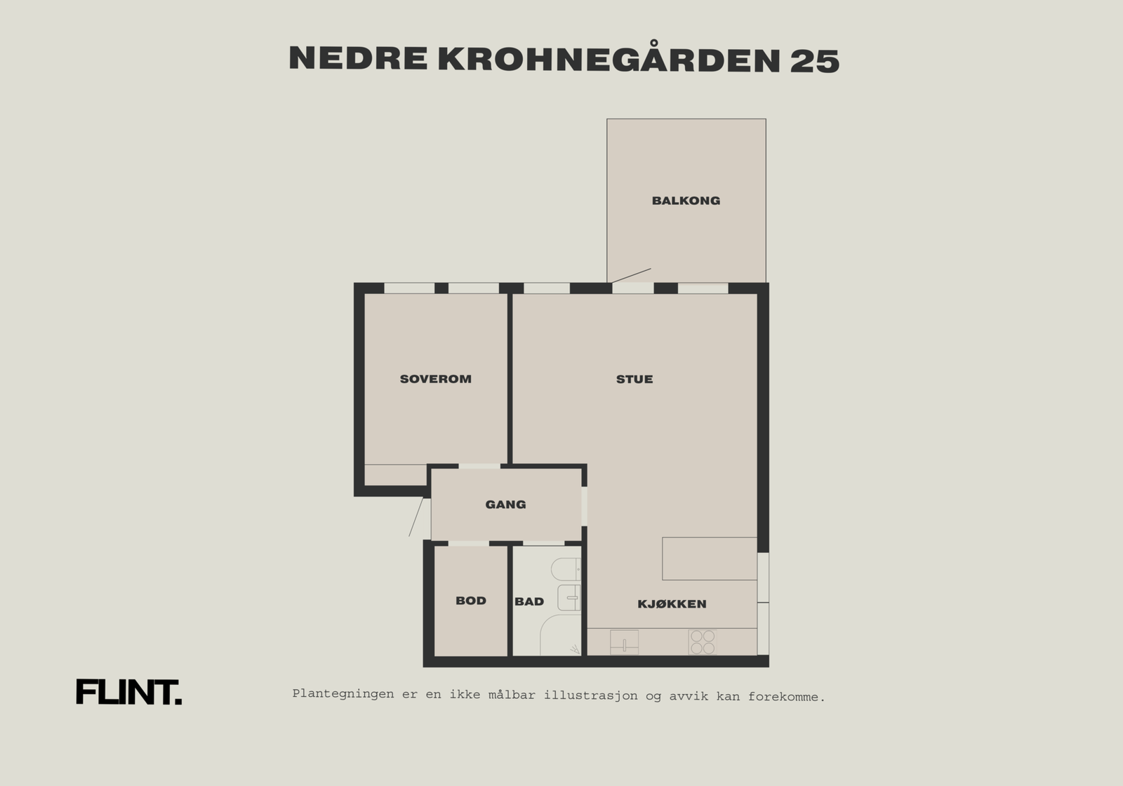 Plantegning. Galleribilde