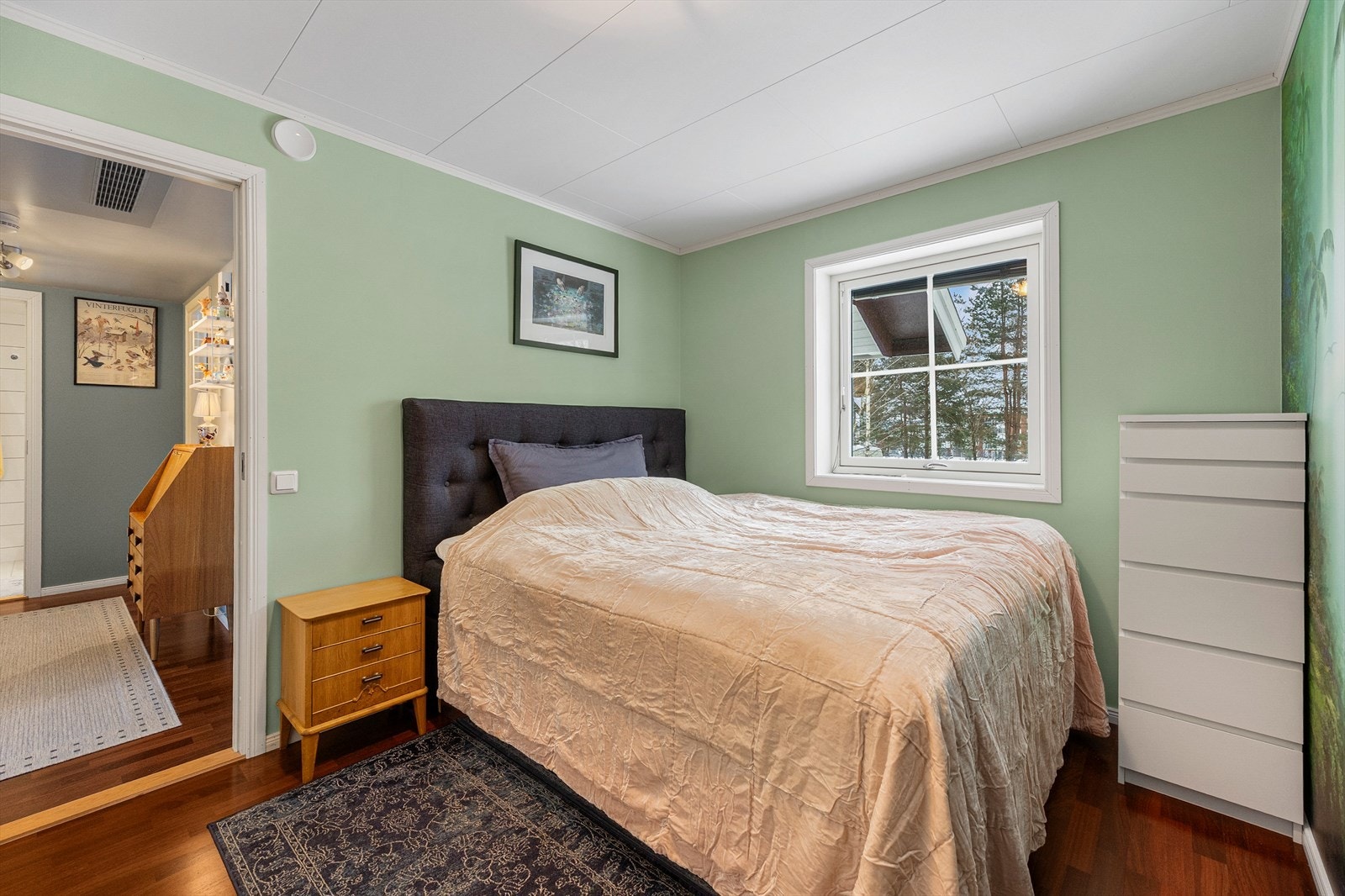 To soverom som begge framstår av god størrelse. Galleribilde