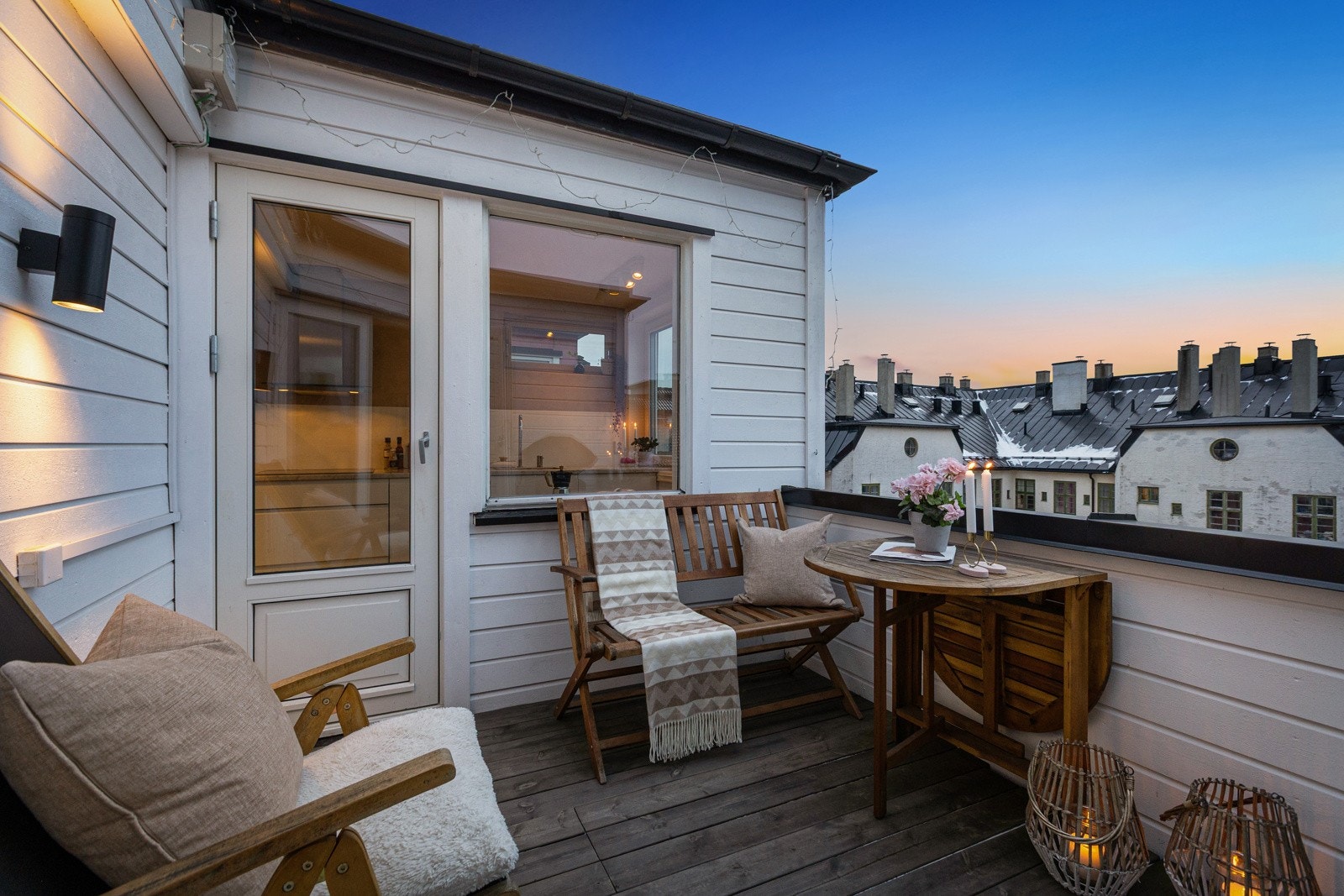 Magisk kveldsstemning. Galleribilde