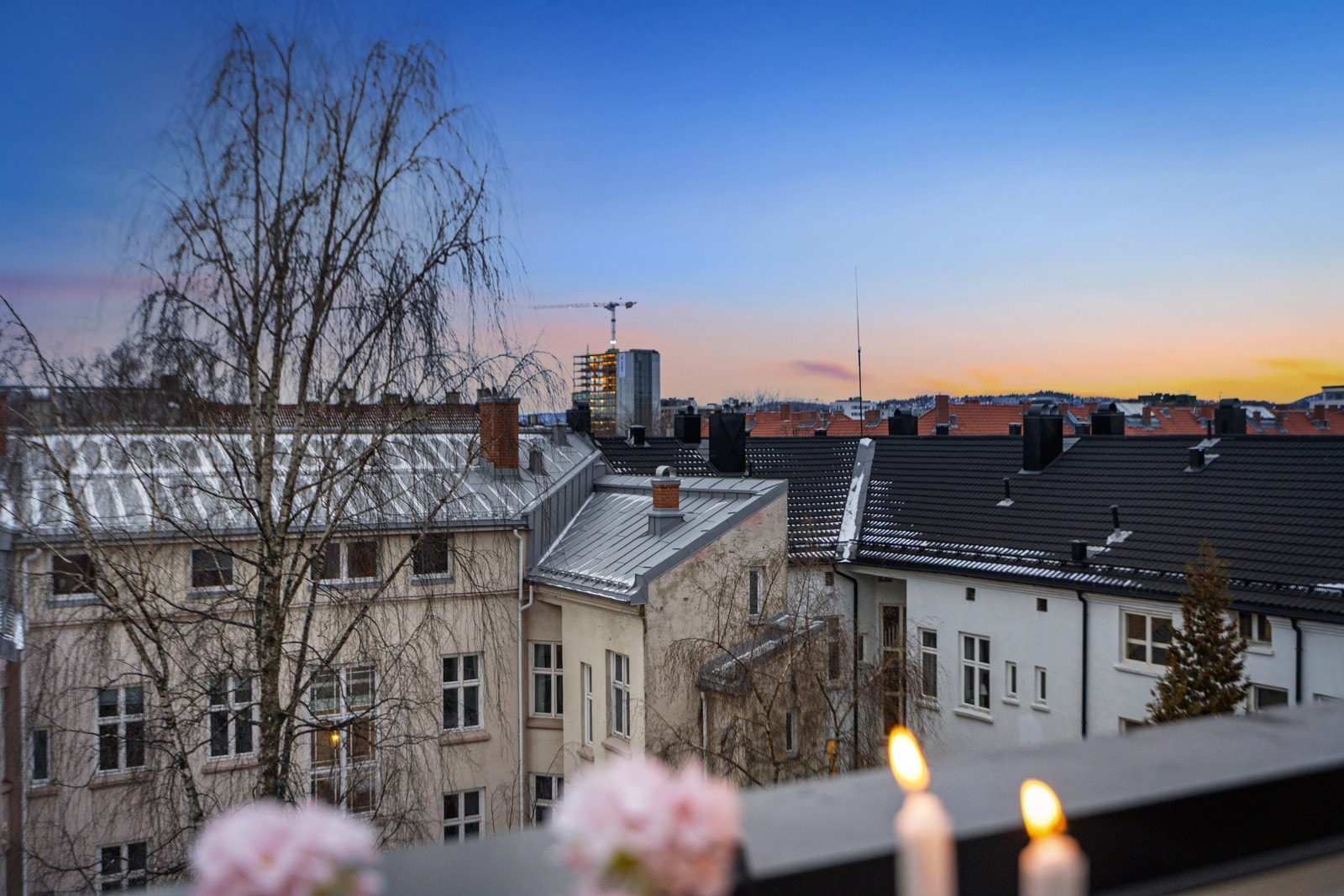 Flott utsikt. Galleribilde