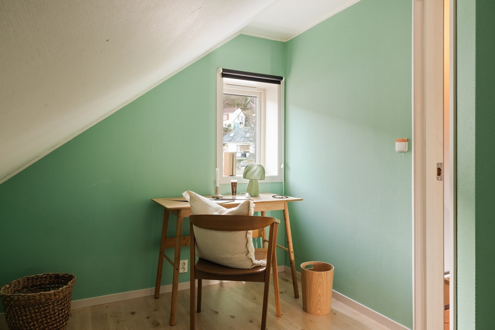 Rommet er oppført som bod på byggetegninger Galleribilde