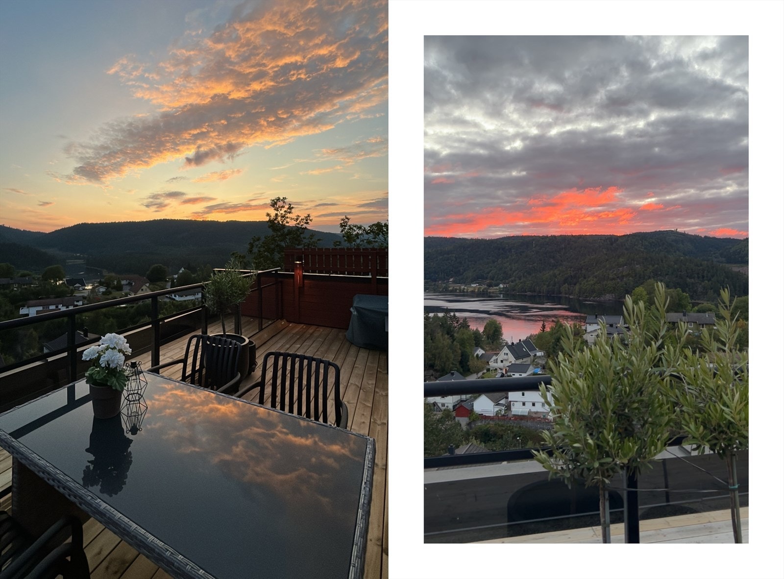 Her kan solrike dager og fine solnedganger nytes! Galleribilde