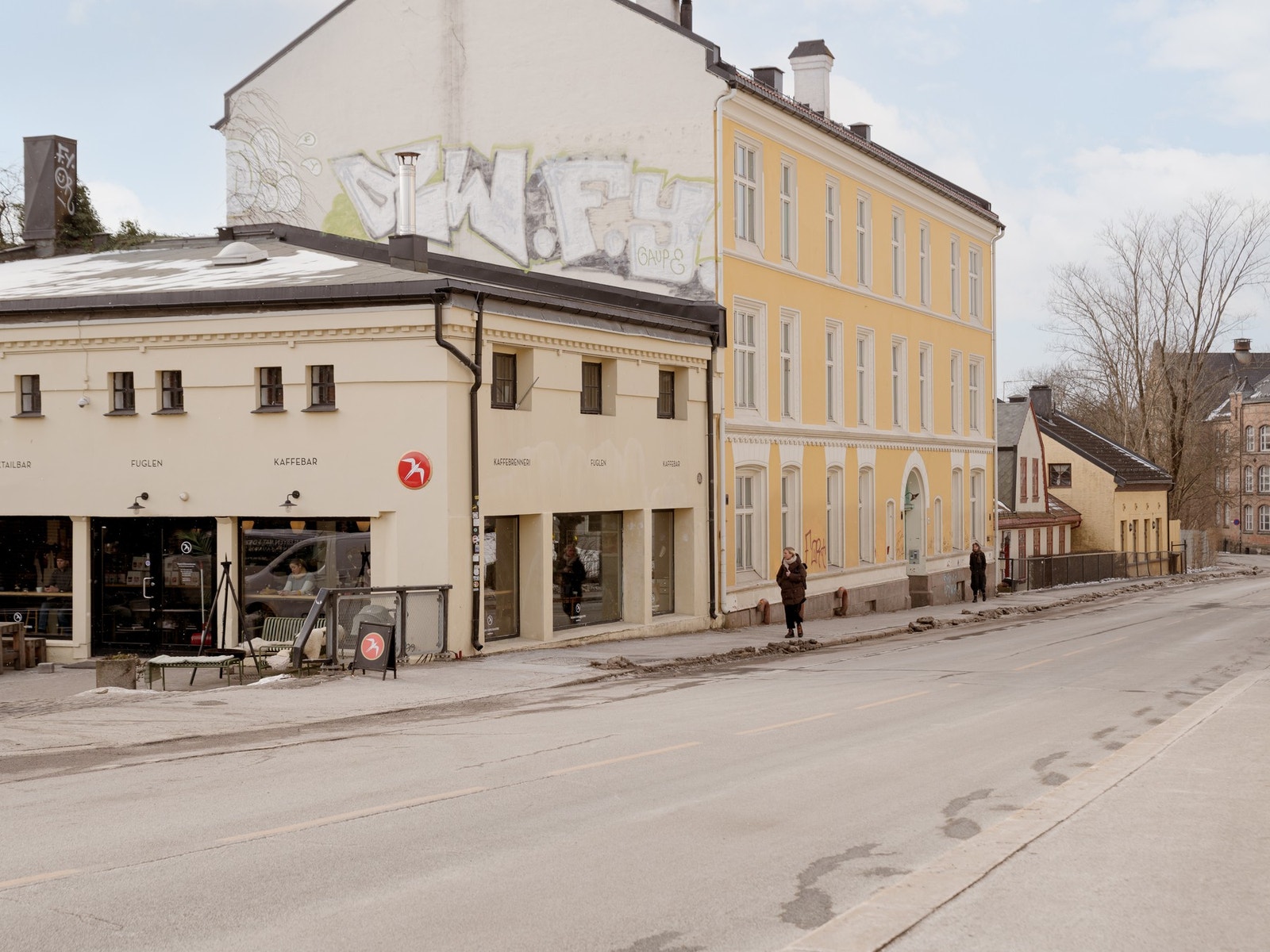 Fuglen i St. Halvards gate 33 ligger et par minutter fra leiligheten, og er også et populært valg. Galleribilde
