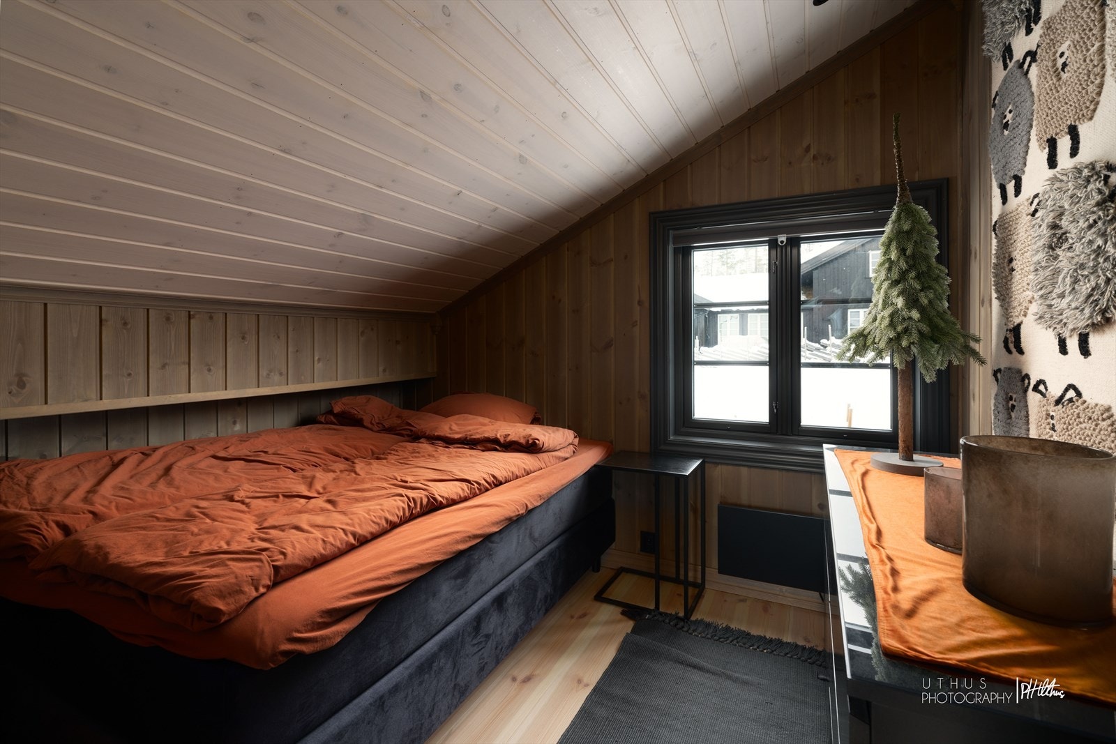 Soverommet 1 på loftet er av fin størrelse. Galleribilde