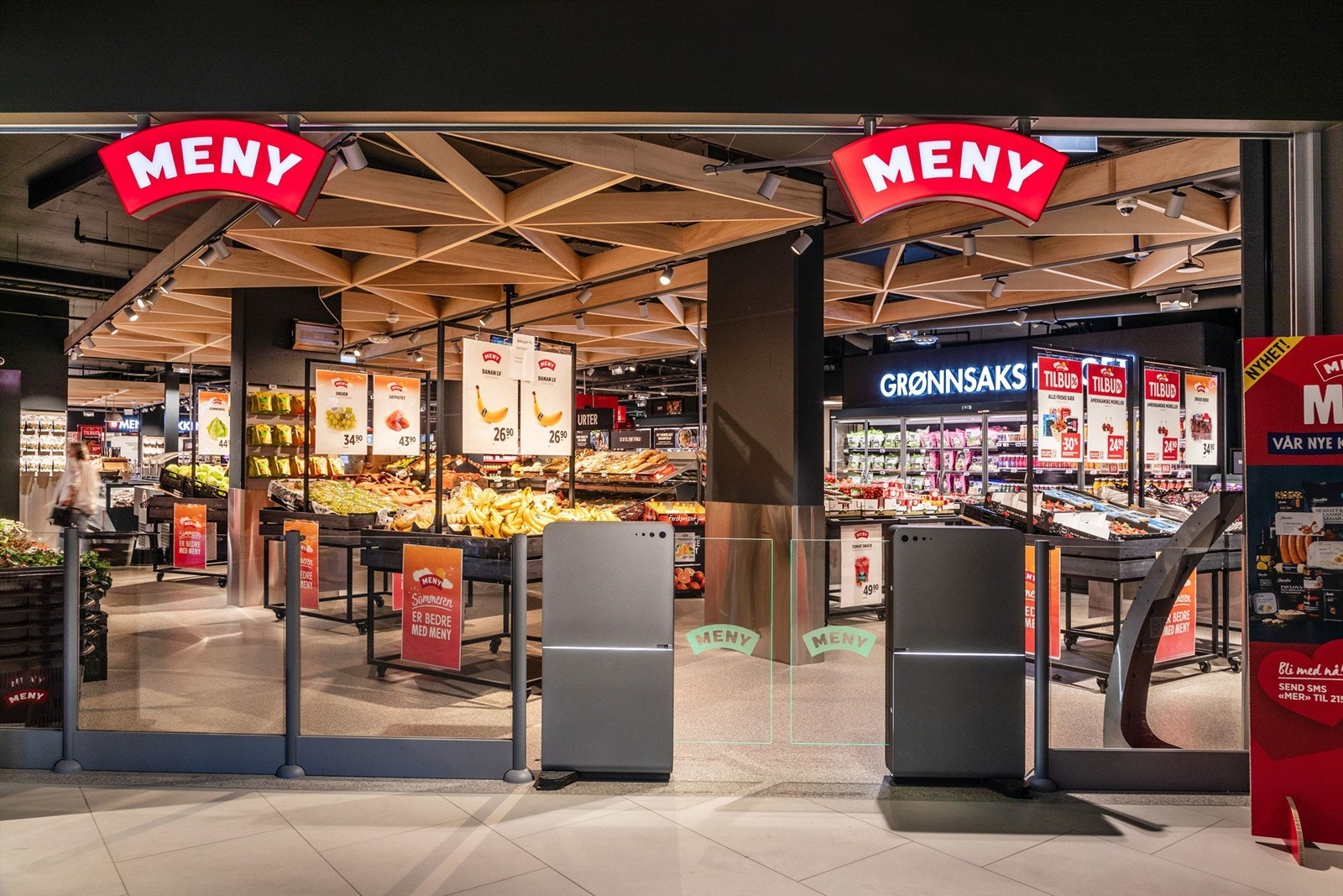 Kort vei til lokal matbutikk Galleribilde