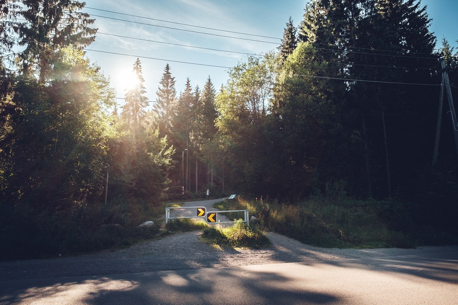 Fra Brekkekrysset er det flotte turmuligheter i marka Galleribilde