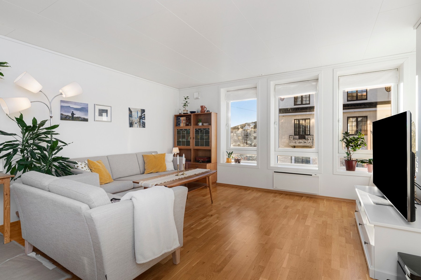 Vindusflatene gir godt med dagslys Galleribilde