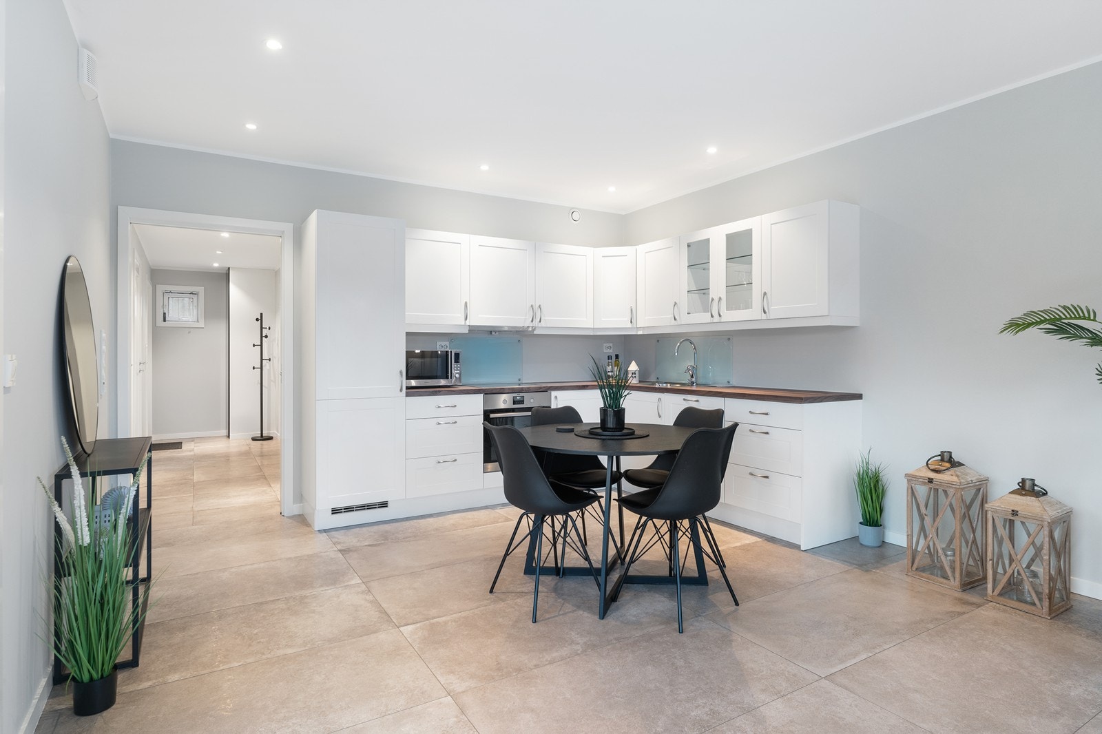 Downligths i tak. Galleribilde