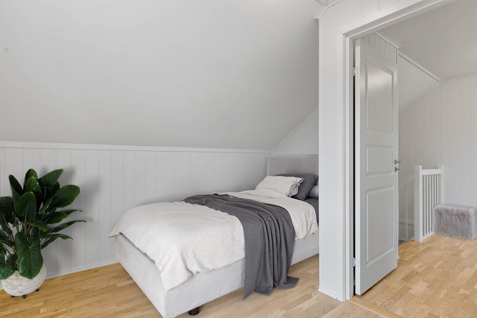 Soverom - Digitalt møblert. Galleribilde