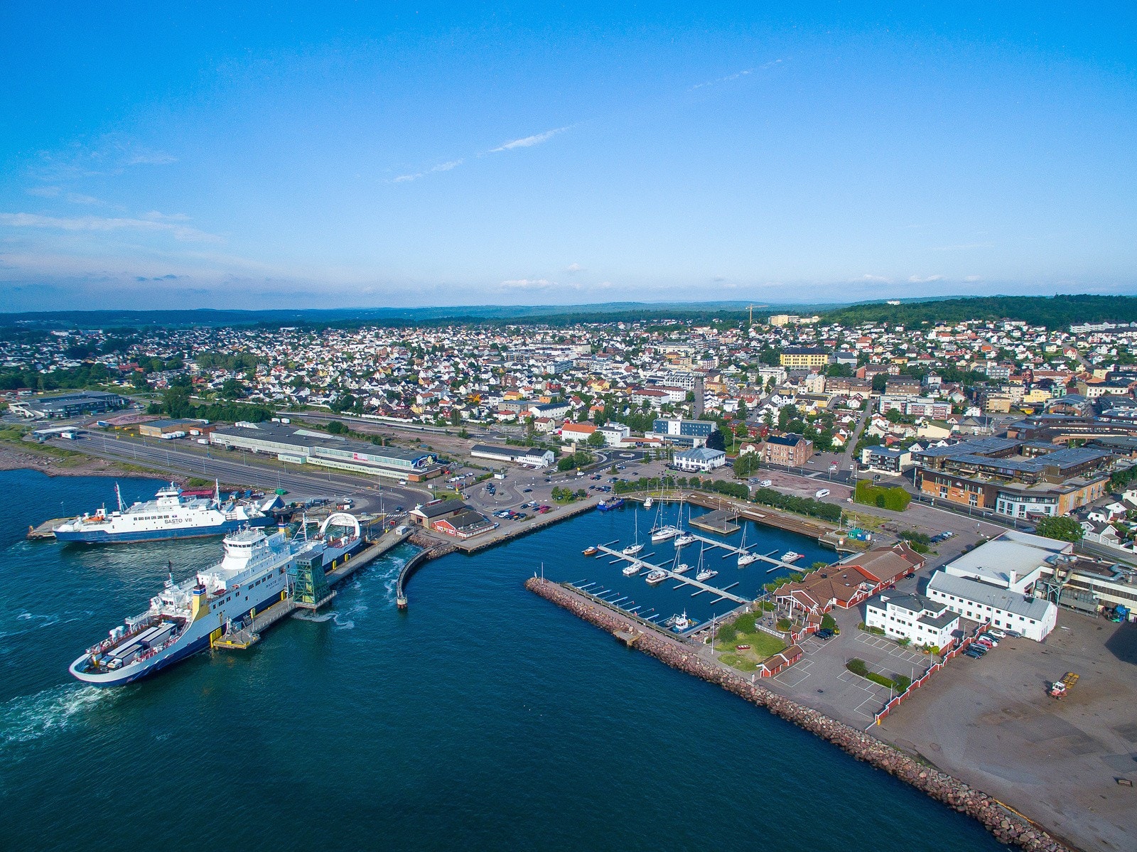 Velkommen til kystbyen Horten. Galleribilde