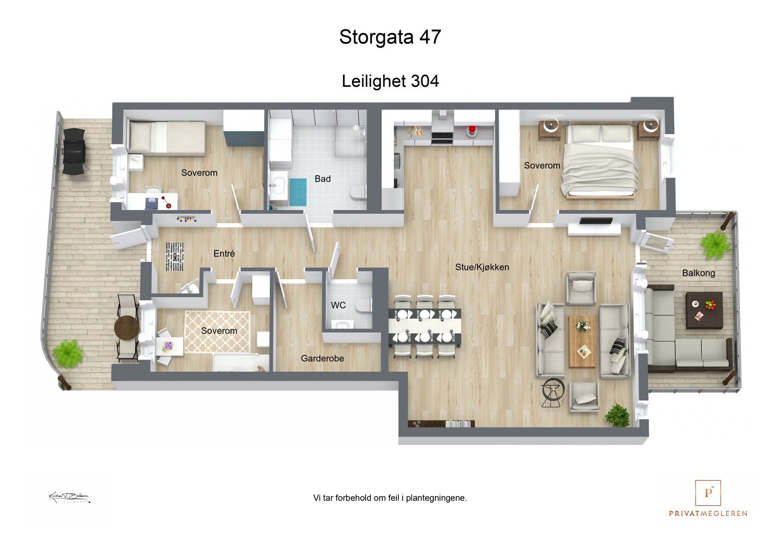 Plantegning Galleribilde