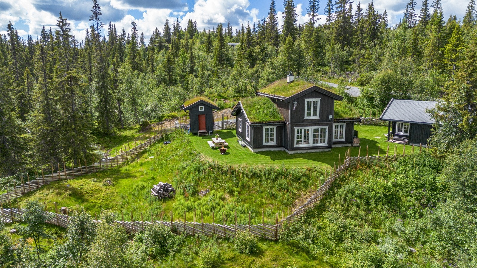 Noen sommerbilder fra eiendommen Galleribilde