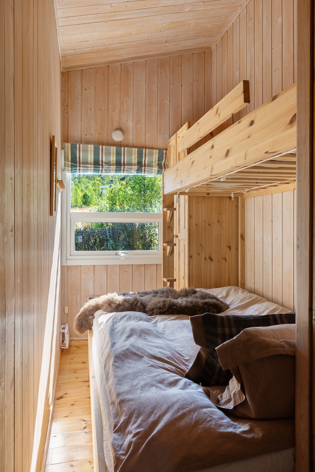 Her er uderkøyen er uttrekkbar til ca 140cm. Galleribilde