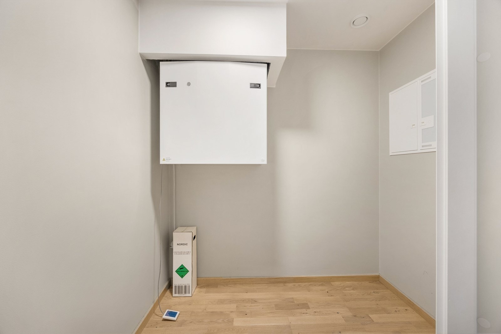 Boden bidrar til ekstra oppbevaringsplass. Galleribilde