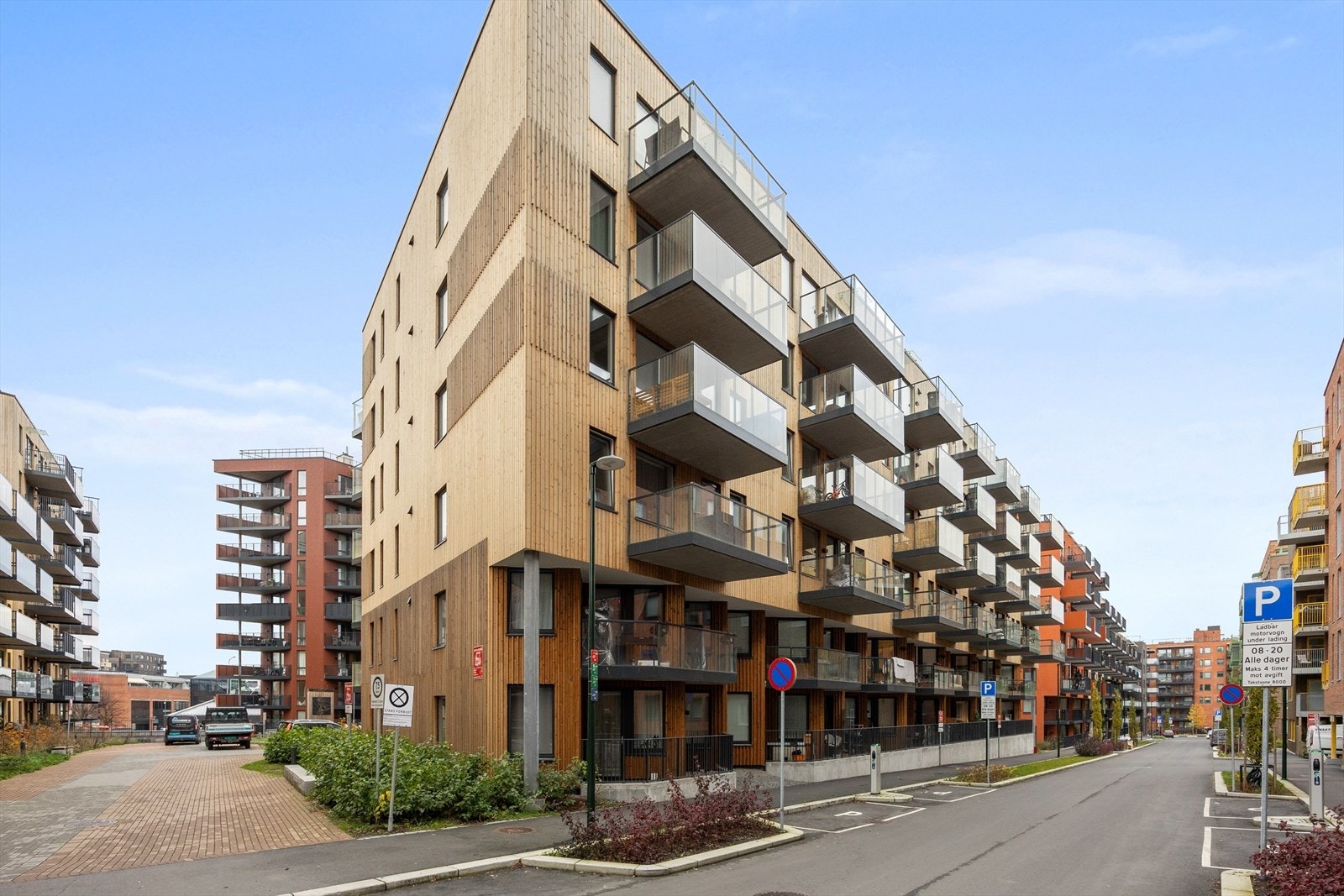 Leiligheten befinner seg i 6. etasje. Galleribilde