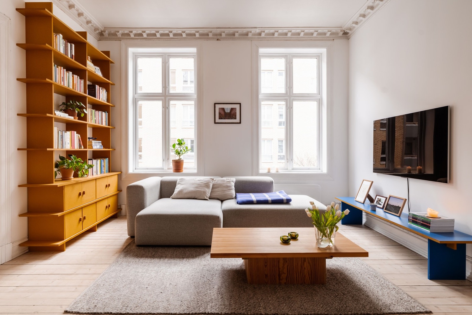 Her får du en høy, moderne standard som harmonerer godt med klassiske detaljer. Galleribilde