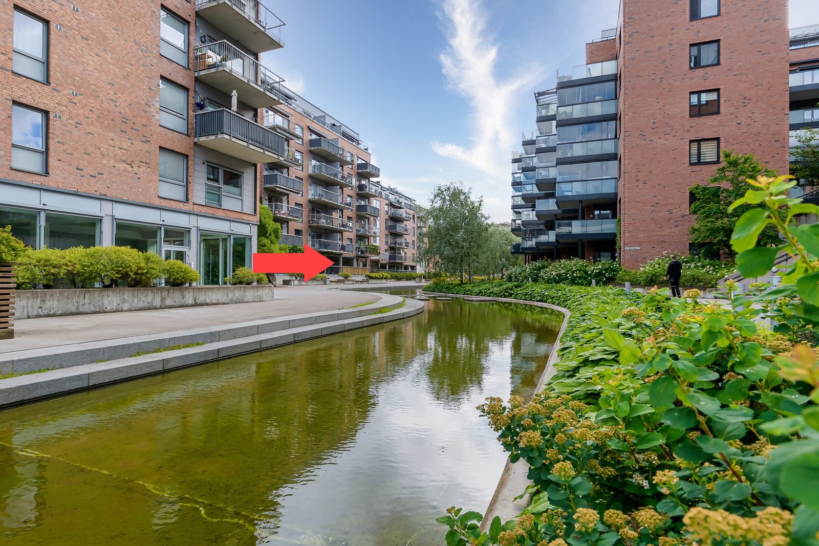 Leiligheten har en fin beliggenhet, Galleribilde