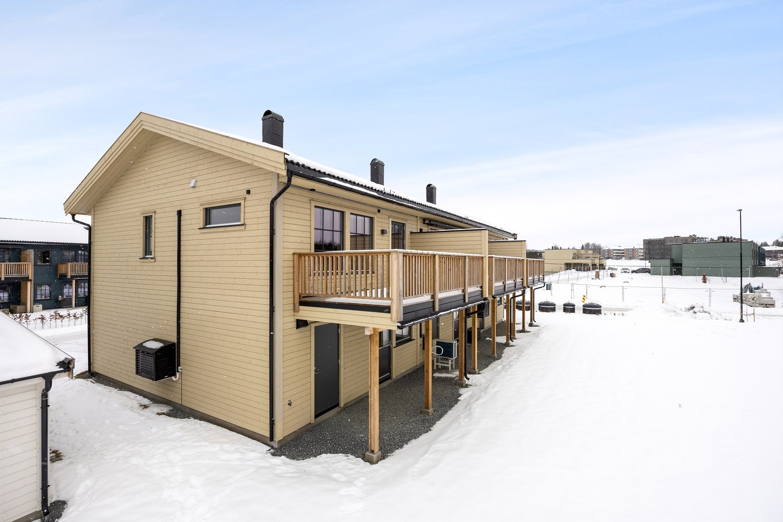 Fra boligen er det kun ca. 8 minutters gange til den nye Aursmoen barne- og ungdomsskole. Galleribilde