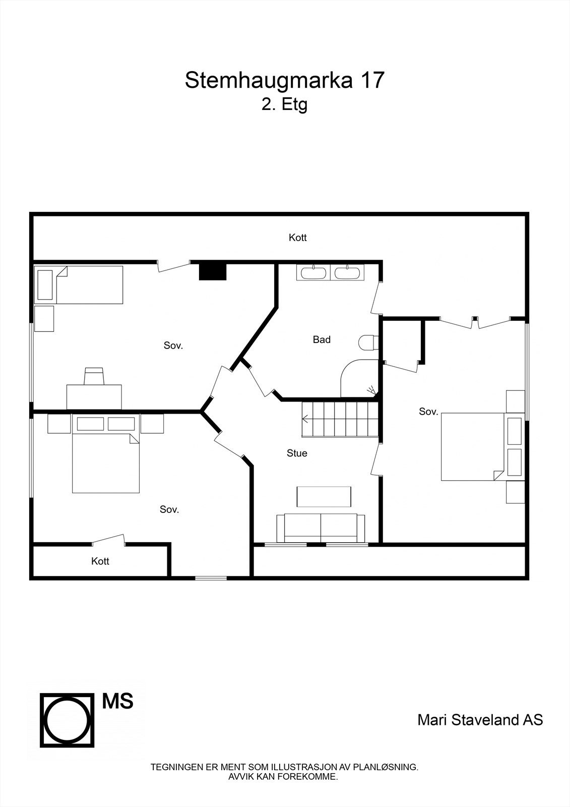 Plantegning | 2.etasje Galleribilde