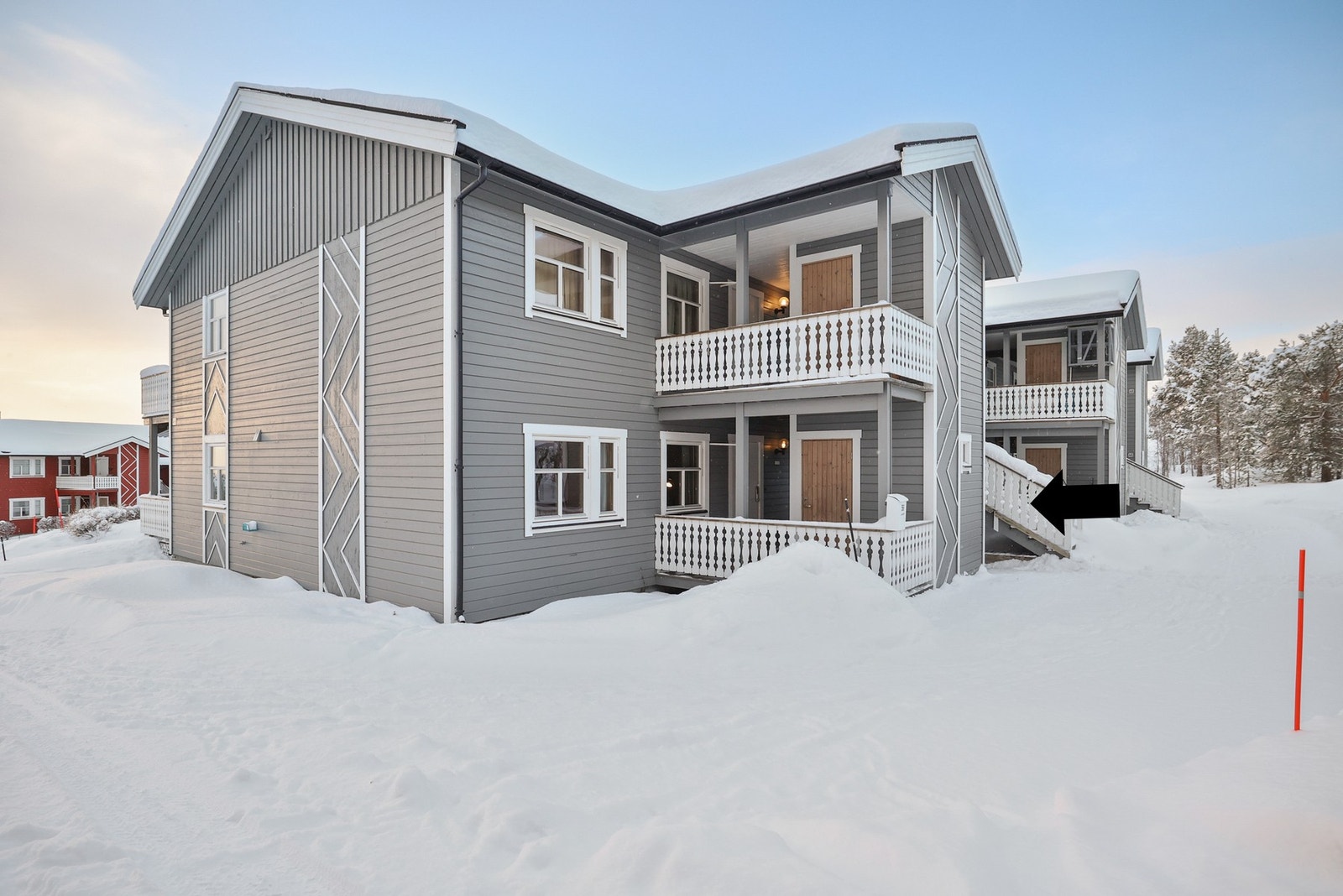 Leiligheten ligger i 1. etasje og har trappeløs adkomst Galleribilde