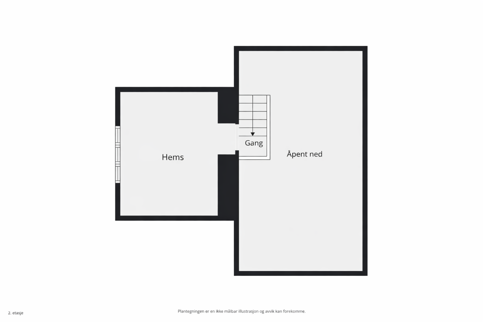 Plantegning. Galleribilde