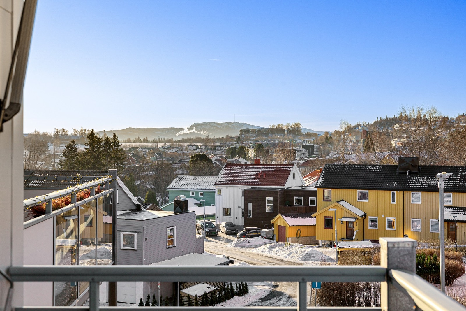 Utsikt fra altan. Galleribilde