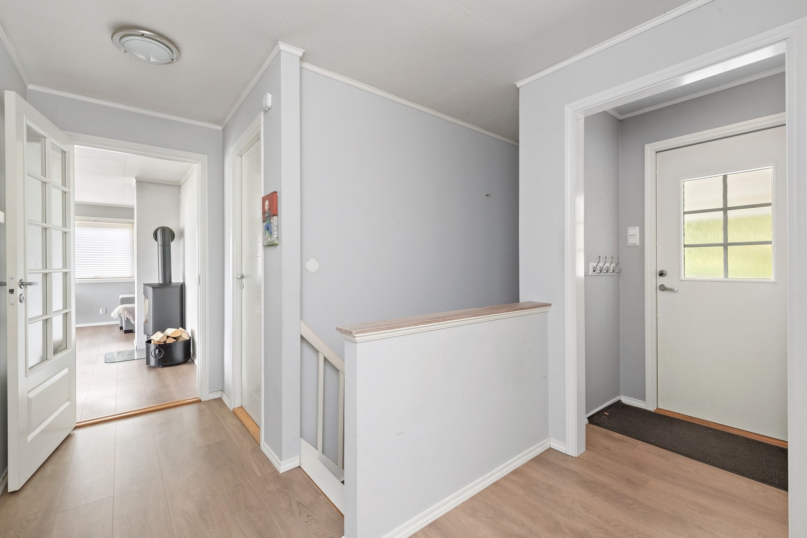 Entré/vindfang i 1. etasje Galleribilde