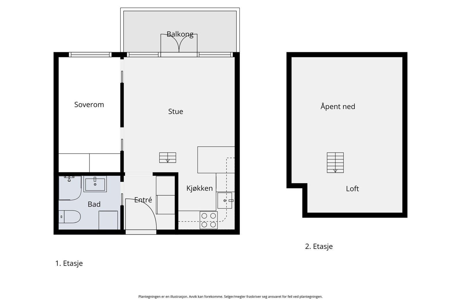 Plantegning. Galleribilde