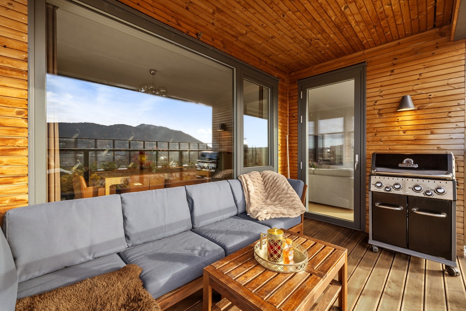 Her kan man nyte mange fine dager og kvelder. Galleribilde