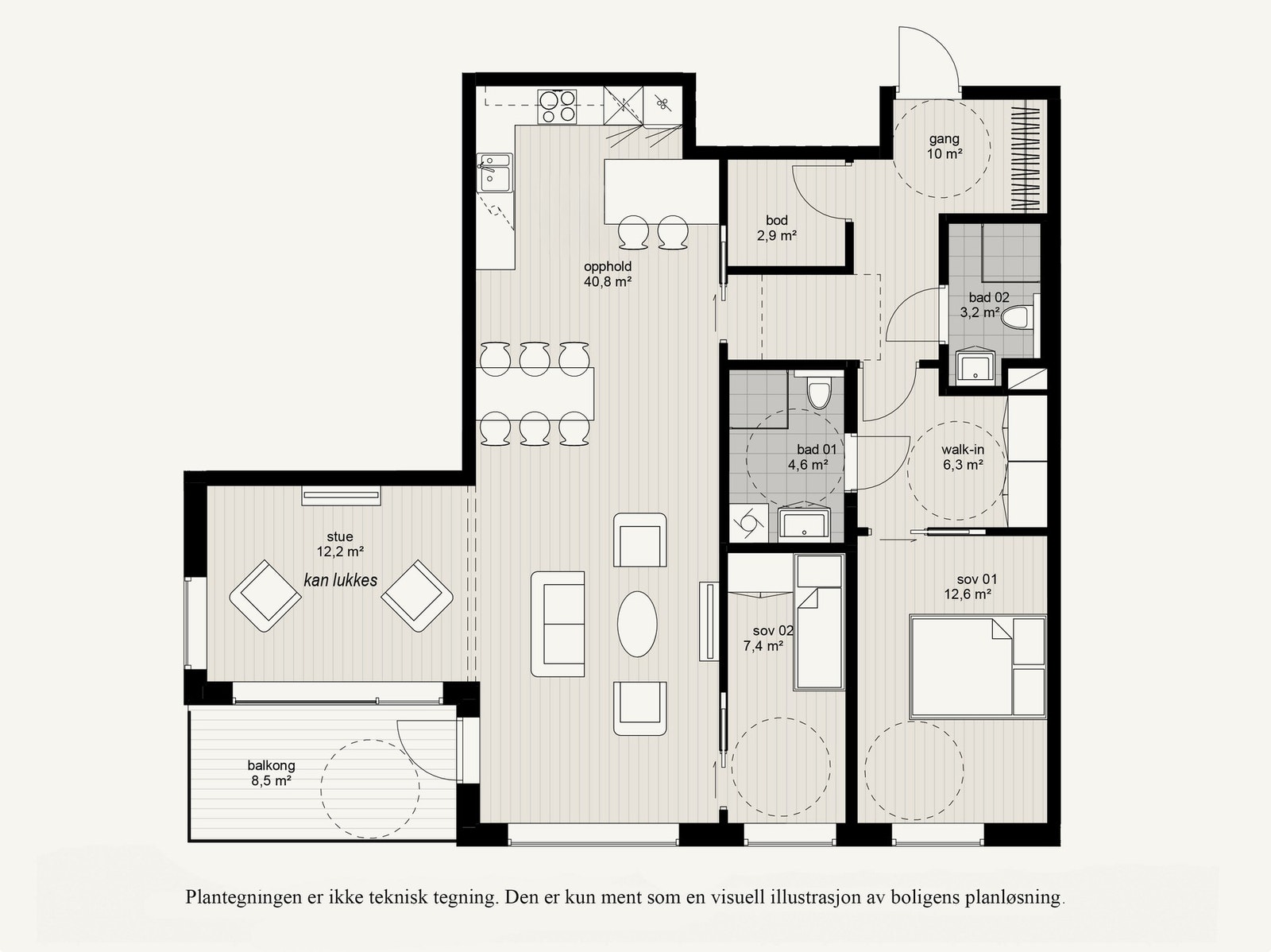 Plantegning. Galleribilde