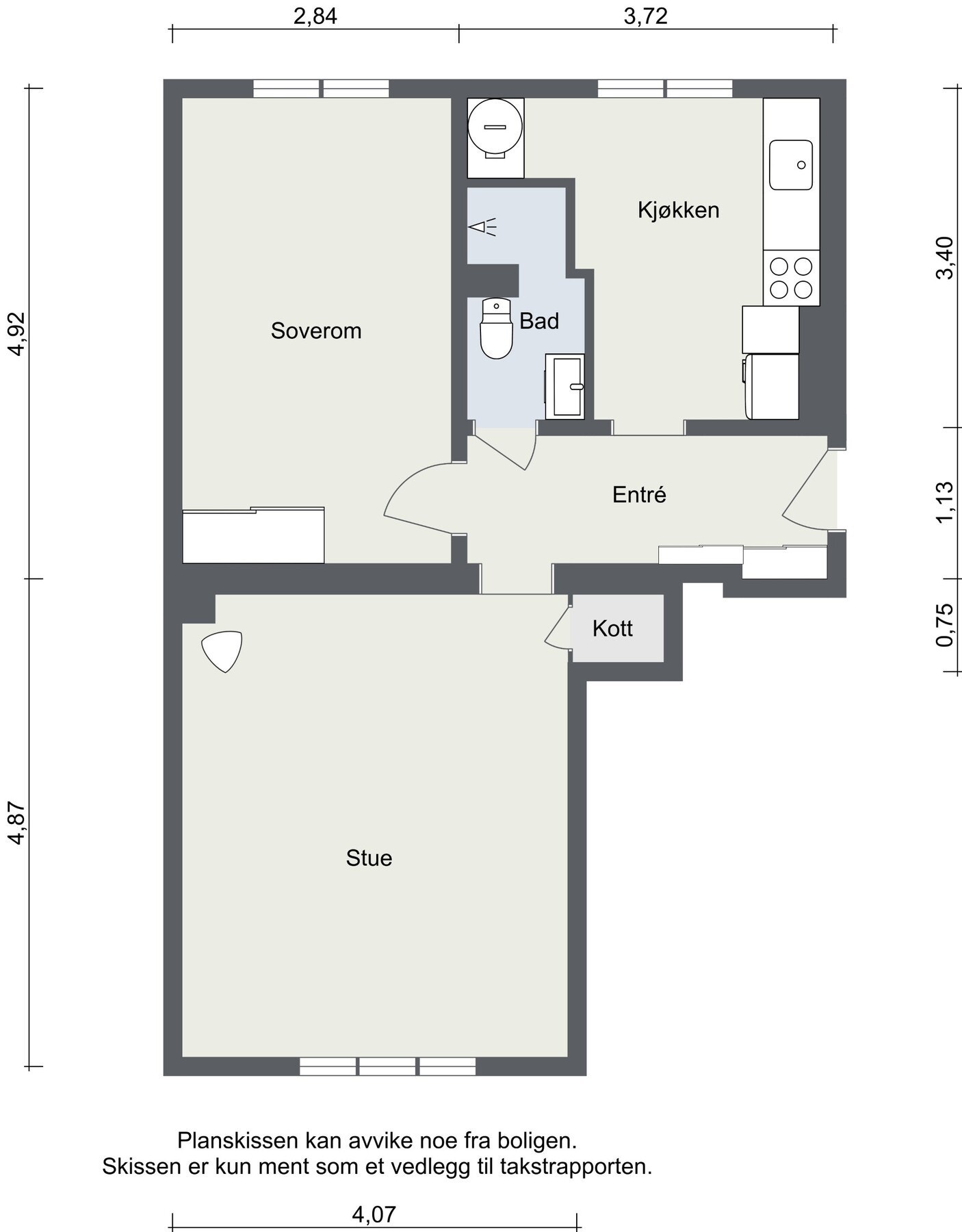 Planløsning. Galleribilde