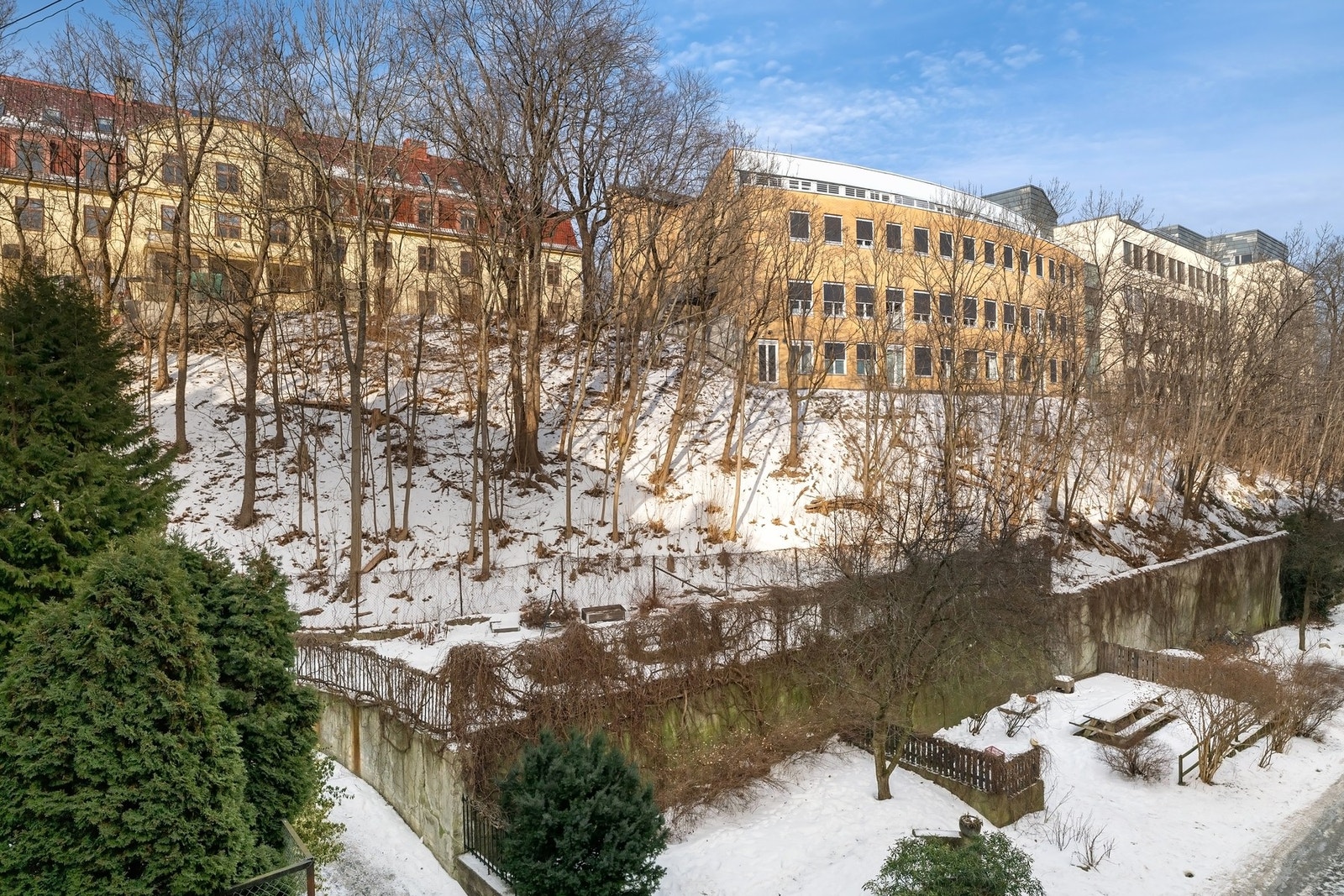 Utsyn fra leiligheten. Galleribilde